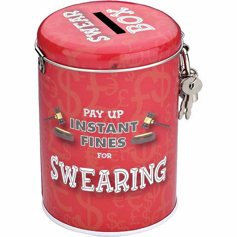 Swearing Fines Tin Money Box