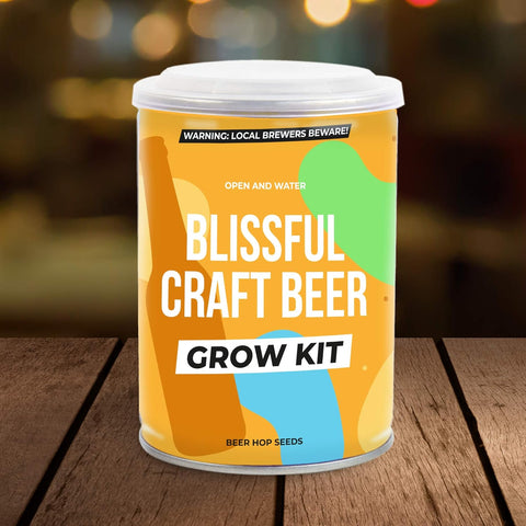 Blissful Craft Beer Seeds Grow Tin