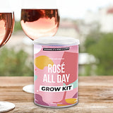 Rose Wine Grow Tin