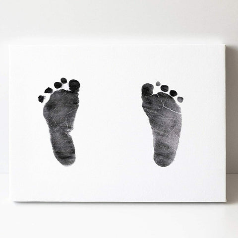 Baby Prints on Canvas Keepsake Gift Box