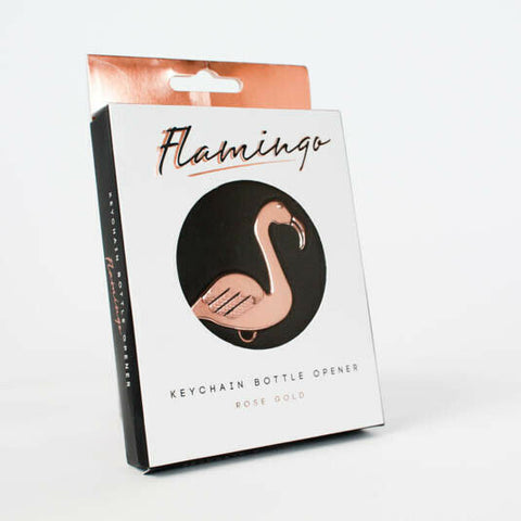 Flamingo Multi-Purpose Bottle Opener / Key Ring