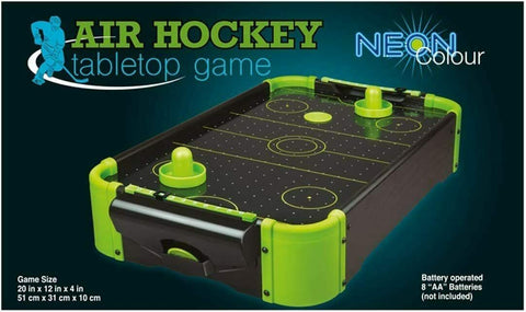 Neon Air Hockey Table Top Game