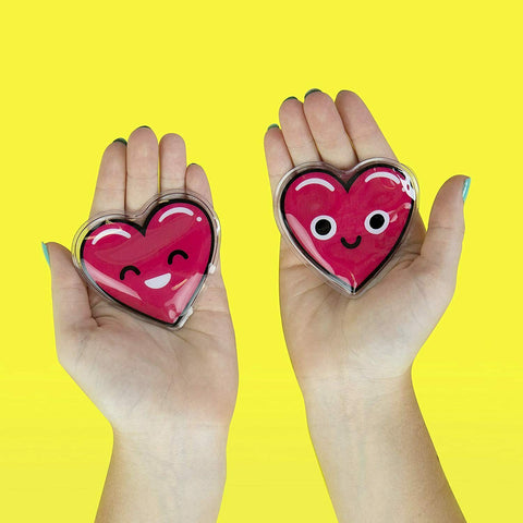 Heart Shaped Self Heating Reusable Hand Warmers