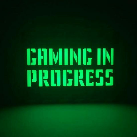 Gaming in Progress A5 Lightbox Gaming Light