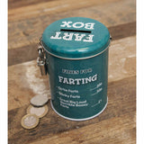 Farting Fines Tin Money Box