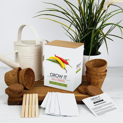 Grow It Chilli Plants Gift Box