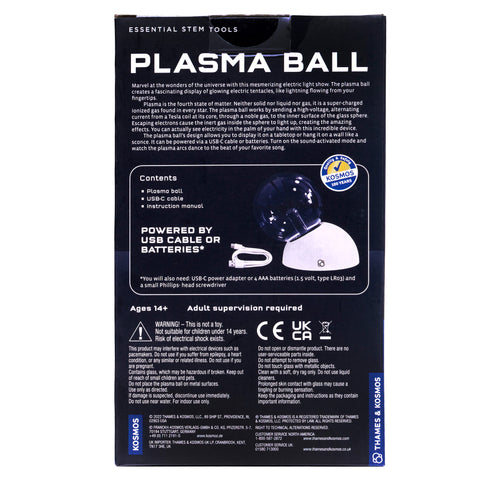 Plasma Ball Desktop or Wall Hanging