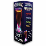 LED Strobing Colour Changing Pint Glass