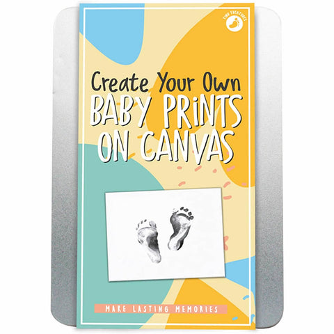 Baby Prints on Canvas Keepsake Gift Box