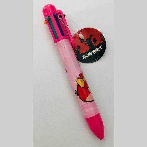 Angry Birds Pink Multicoloured Pen