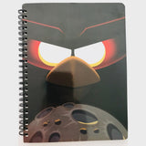 Angry Birds Space A5 Lined Spiral Notebook With Stickers